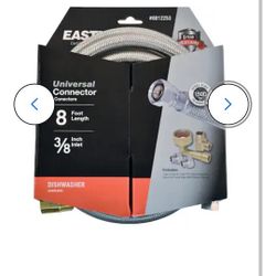 New EASTMAN dishwasher Installation Kit 8 Feet 3/8"comp X 3/4"FHT 