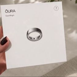 Oura Ring Silver (7) Gen 4