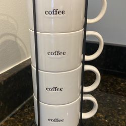 Coffee Mugs With Stand 