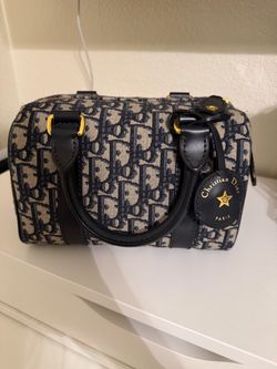 Dior Groove Bag 20 Blue Dior Oblique Jacquard