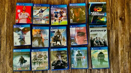 PS4 Game Lot + Fast & Furious Complete Collection – $20 for Everything!