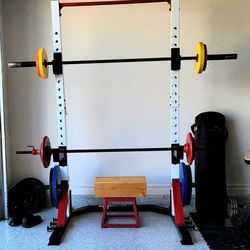 Squat Rack(only weight Plates And Bar Not Included)