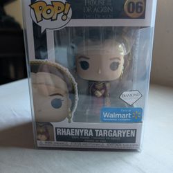 Rhaenyra Targaryen Funko Diamond Walmart Exclusive Brand New With Protector