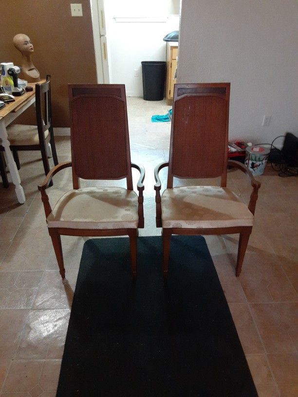 Wood Armchairs 