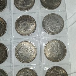 Morgan dollars  from 1888 to 1904