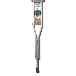 Pair- Light Weight Adjustable Aluminum Crutches 