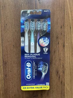 Oral-B cross action toothbrushes