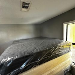 Set King Sizes Mattres And Box Spring Beautyrest Black L-Class