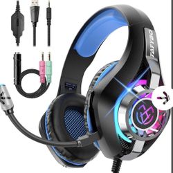 Gaming Headset for PC, Ps5, Switch, Mobile