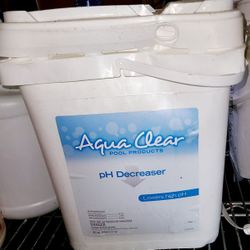 Aqua Clear 20 lb Pail PH Decreaser  for Swimming Pools 