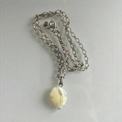 Genuine 925 Sterling Silver  Necklace with 4-Leaf Clover Charm F