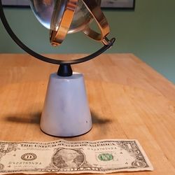 Crystal Ball On Marble Stand