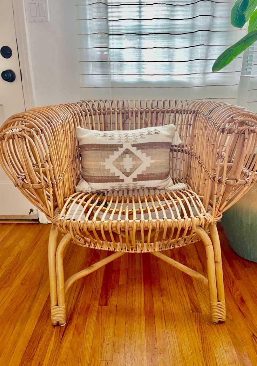 Boho Rattan Chair