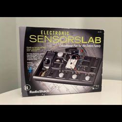Radio Shack Electronic Sensors Lab 28-278 Vintage Kids Learning Kit 