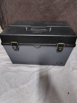 Hard Plastic Carrying Case with Latches
