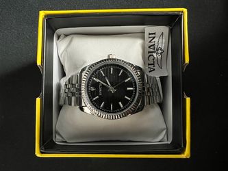 Invicta Men's Watch with Black Dial