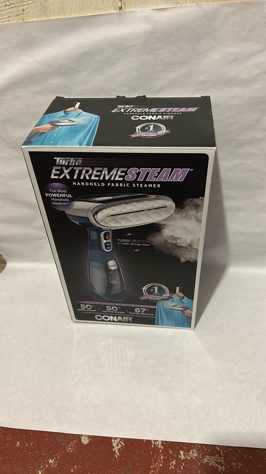 Conair Turbo ExtremeSteam Handheld Fabric Steamer