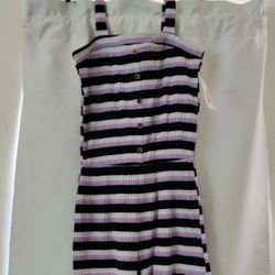 Justice Kids Jumpsuit Romper Girl's Size 10 New