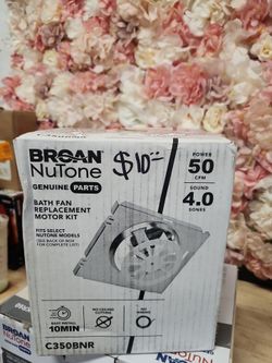Broan-NuTone
Genuine Replacement Motor Wheel for 696N Ventilation Fan, 50CFM, 4.0 Sones
