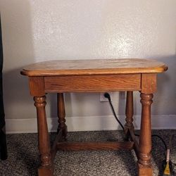 Solid Wood End table 