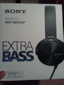 Sony extra bass headphones