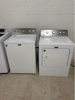 Maytag washer and dryer set