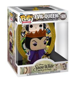 Evil Queen Funko Pop! 1609 Magic Mirror Stained Glass Snow White And The Seven Dwarfs NIB