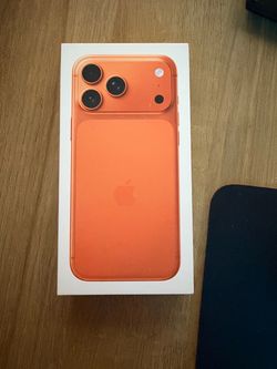 ORANGE IPHONE 17 PRO MAX 256GB UNLOCKED FOR ANY CARRIER