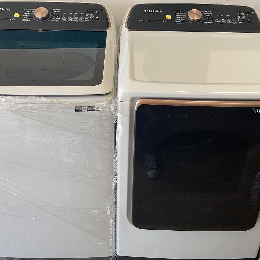 Rose gold washer online and dryer set