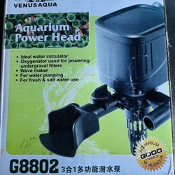 Fish Tank Power Head Auto Feeder 
