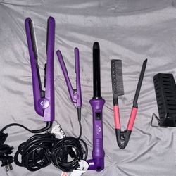 Straightener And Extras 