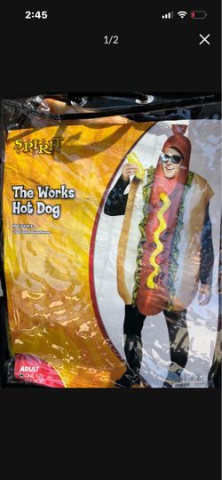 Hotdog Adult Costume