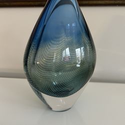 ORREFORS Sweden Glass Vase “KRAKA” Palmqvist 