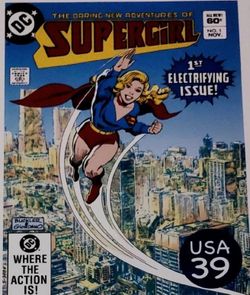 DC Super Heroes Comic Book Icons on Stamps Booklet