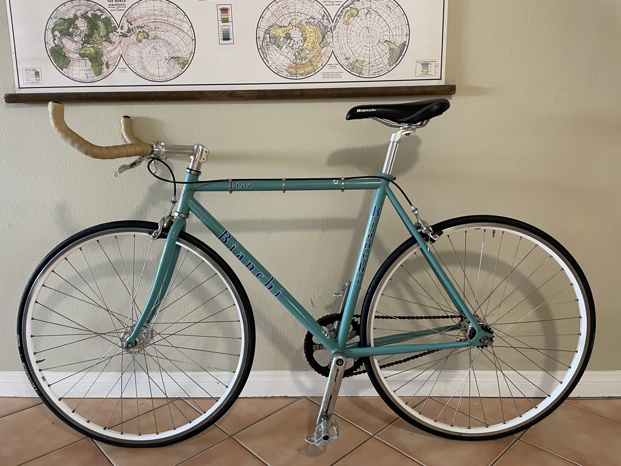Bianchi Pista Single Speed Fixie - 51 CM frame