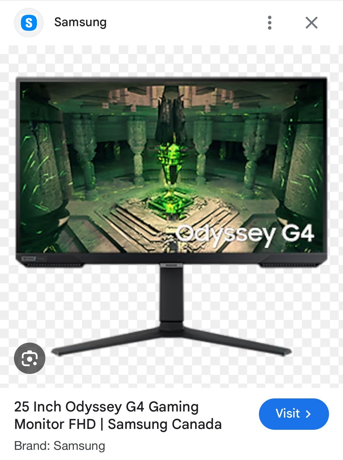 Samsung Odyssey G4 Pc Monitor 