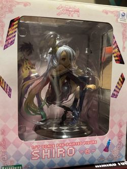 No game no life anime 1/7 Shiro figure