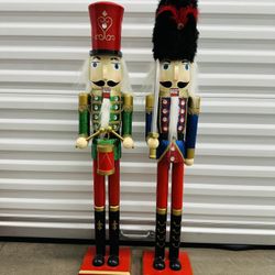 2 Nutcrackers 35.9inches $150 both FIRM “51ave and Glendale “