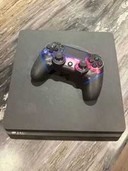 PlayStation 4 Slim Console with Controller