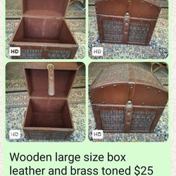 Antique Wooden Box 