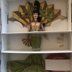 New 1998 Bob Mackie Limited Edition Fantasy Goddess Of Asia Collectors Barbie Doll