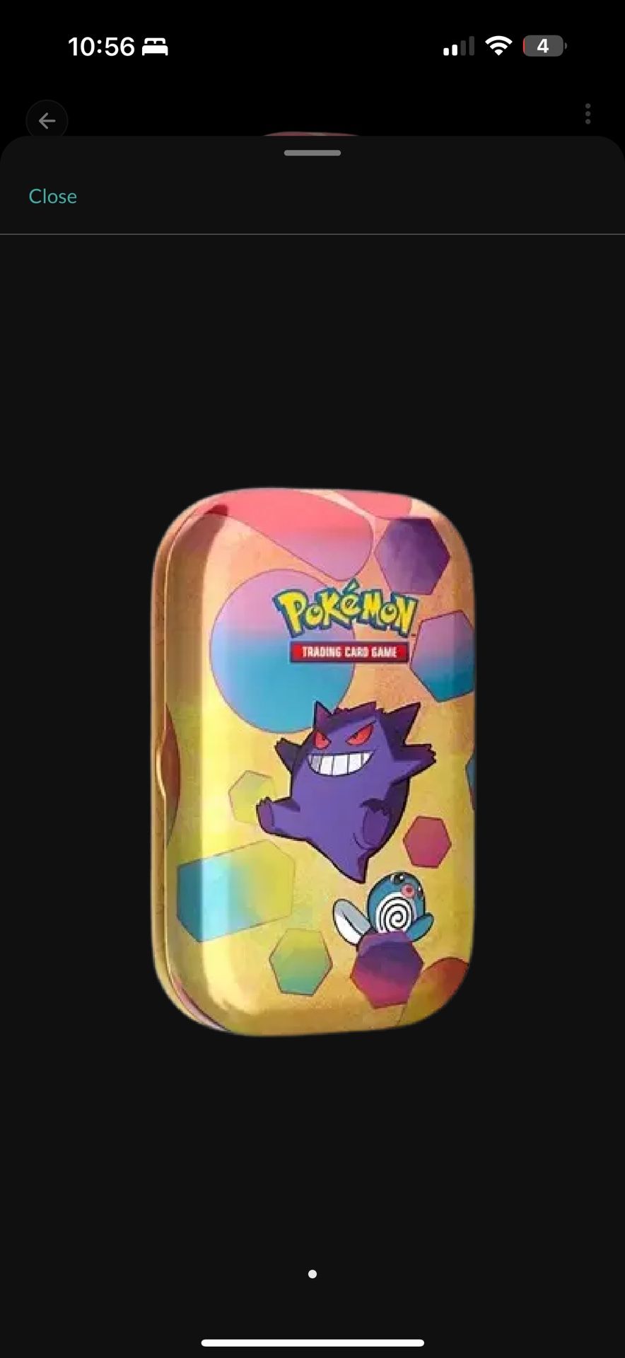 151 Mini Tin Gengar Art