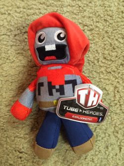 Tube Heroes Plush!!! NEW WITH TAGS!!!