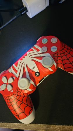 Custom spiderman Ps4 controller