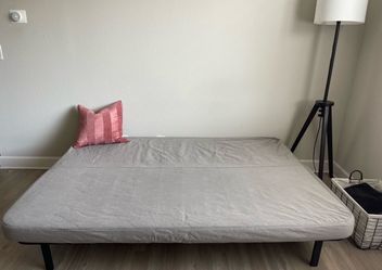IKEA grey futon sofa bed