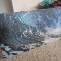 Ocean Wave Canvas Print $20