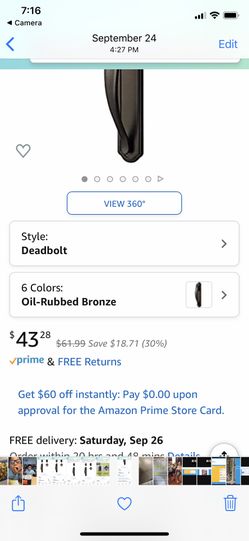 Door Pull handle set with deadbolt door handle