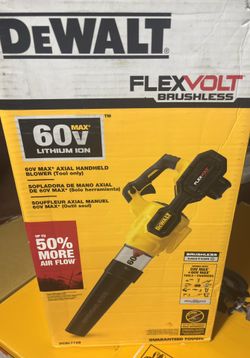 DEWALT FLEXVOLT 60V MAX 125 MPH 600 CFM Brushless Cordless Battery Powered Blower (Tool Only)