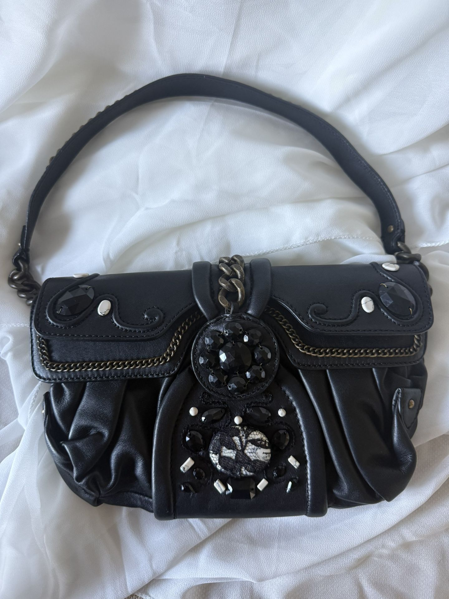 Vintage Y2k Cole Haan G-Series Mini Flap Bag