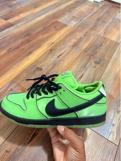 Nike sb dunks powerpuff girls (buttercup)
